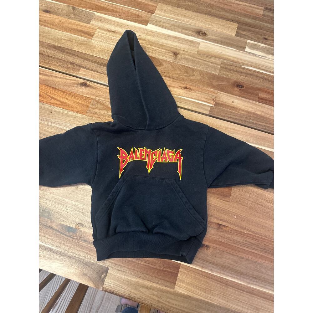 Balenciaga Toddler Metal Hoodie, child size 2, Authentic. - Picture 2 of 7